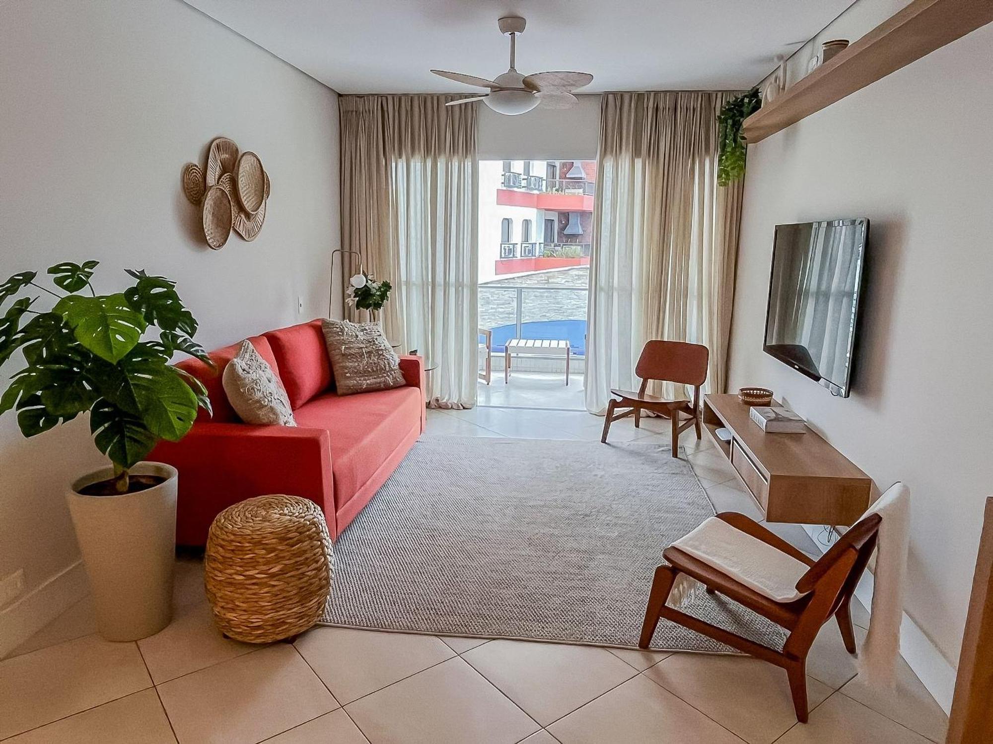 Pe Na Areia - Moderno Enxoval Completo - Apartment